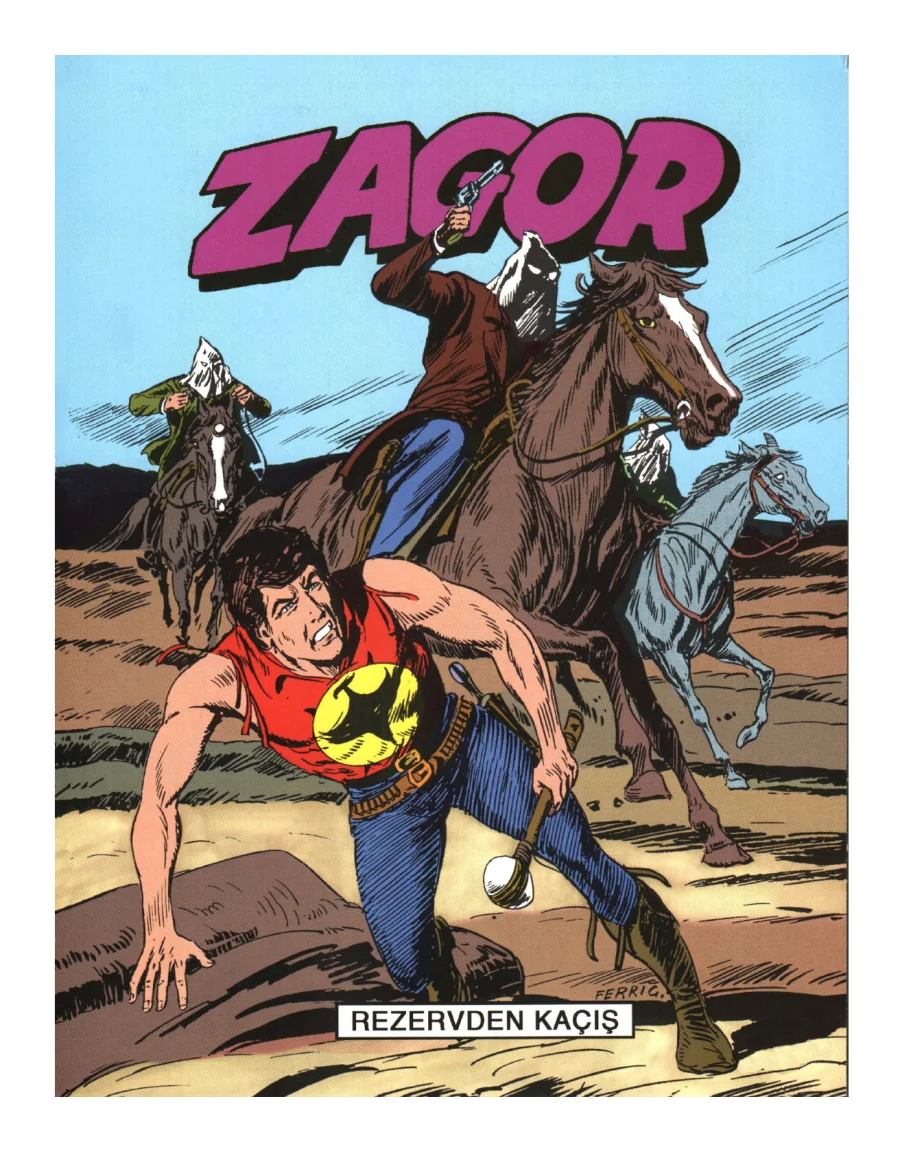 Zagor Renkli – Sayı 302 kapak görseli