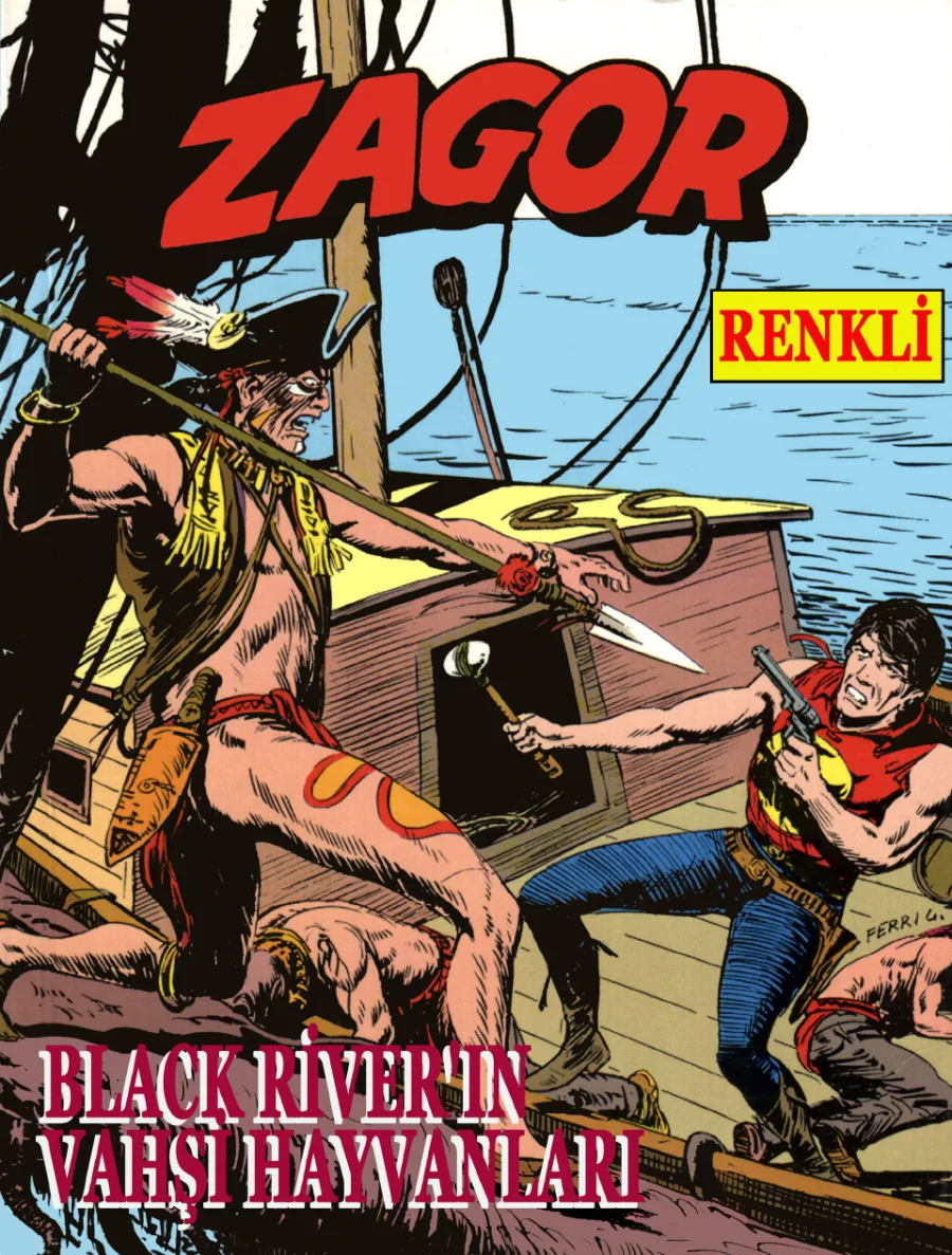 Zagor Renkli – Sayı 313 kapak görseli