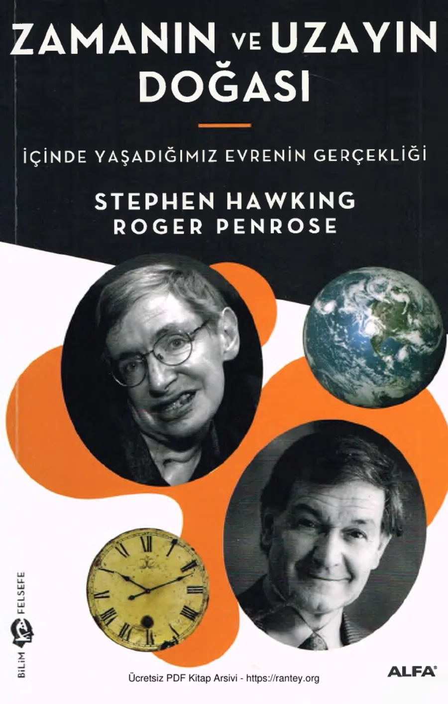 Zamanın Doğası Stephen Hawking ve Roger Penrose kapak görseli