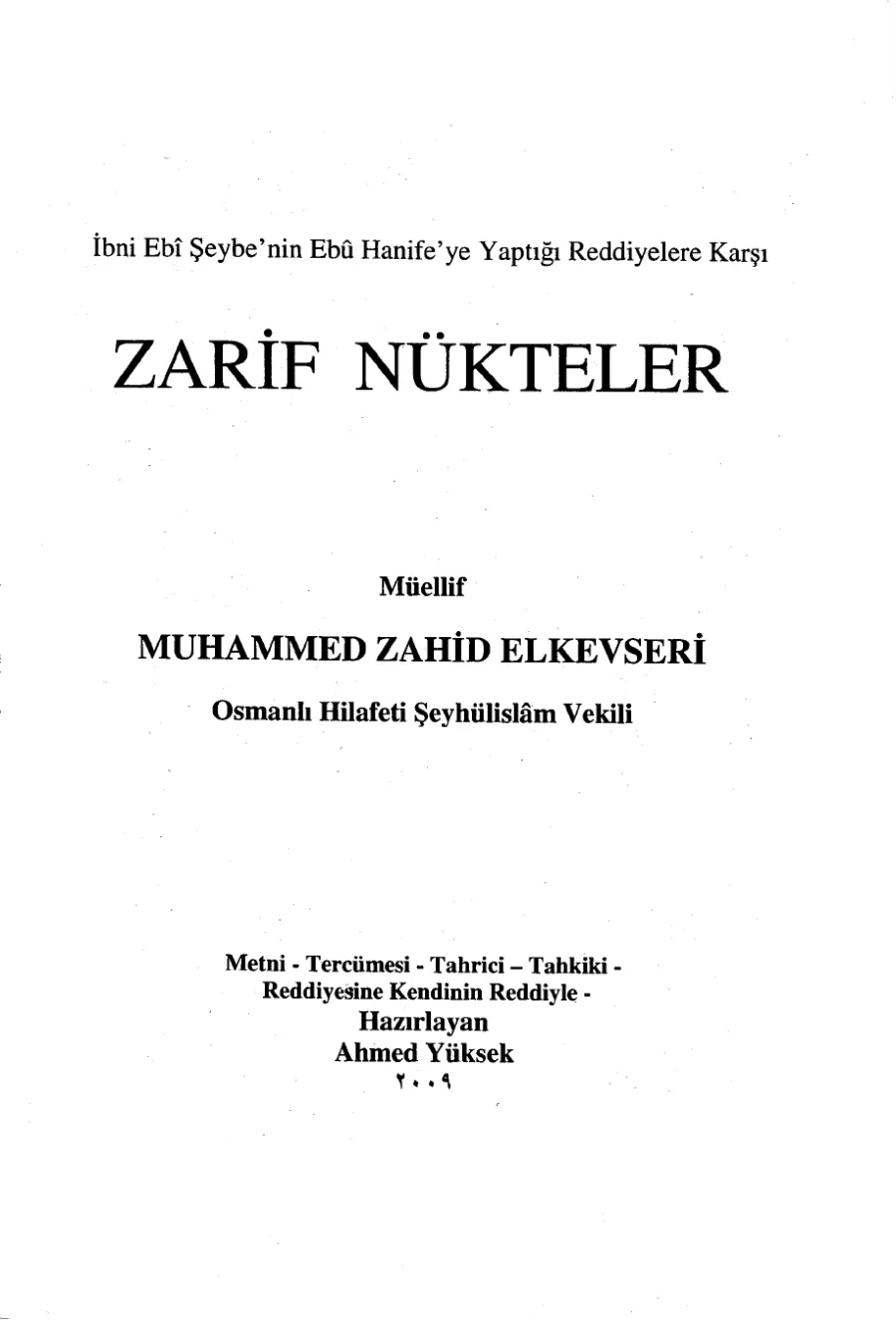 Zarif Nükteler kapak görseli