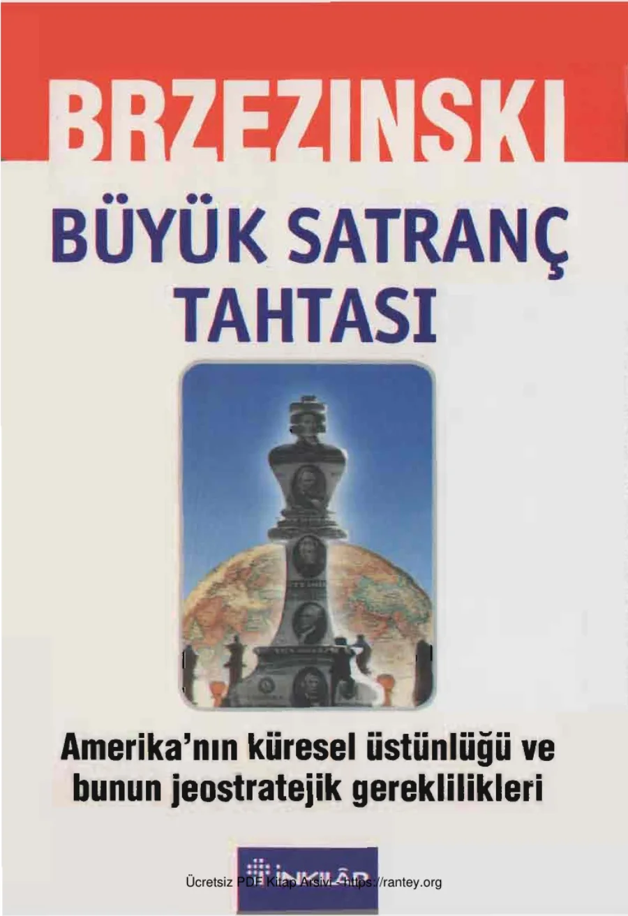 Zbigniev Brezezinski Büyük Satranç Tahtası kapak görseli