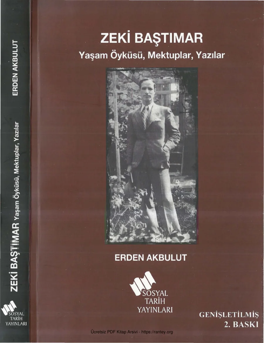 Zeki Baştımar Yaşam Öyküsü Mektuplar Yazılar kapak görseli