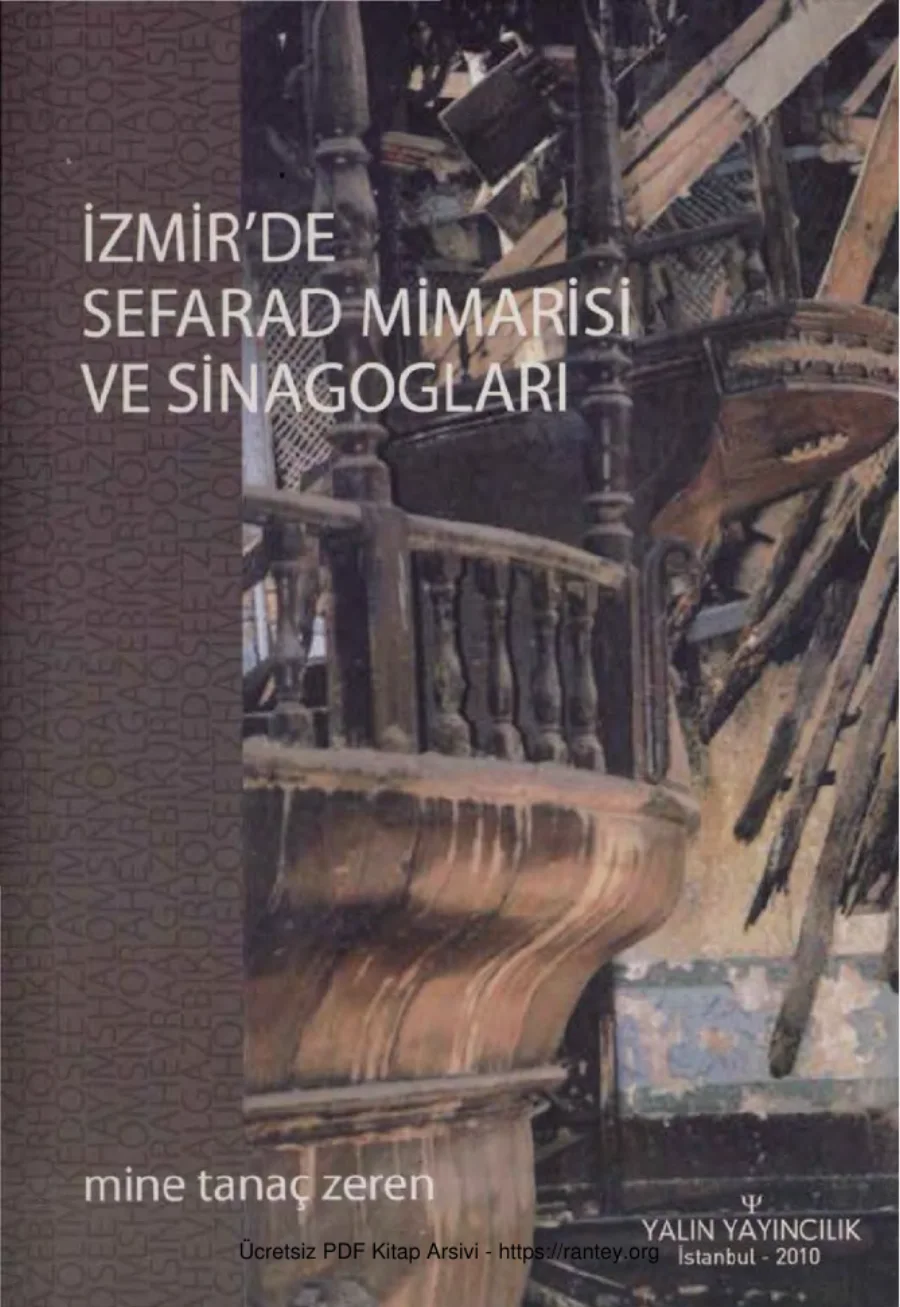 Zeren İzmirde Sefarad Mimarisi ve Sinagogları Yalın Yayınları kapak görseli