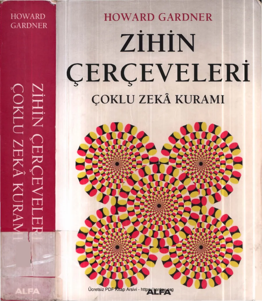 Zihin Çerçeveleri Çoklu Zeka Kuramı kapak görseli