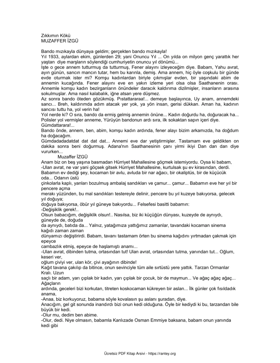 Zikkimin Koku kapak görseli