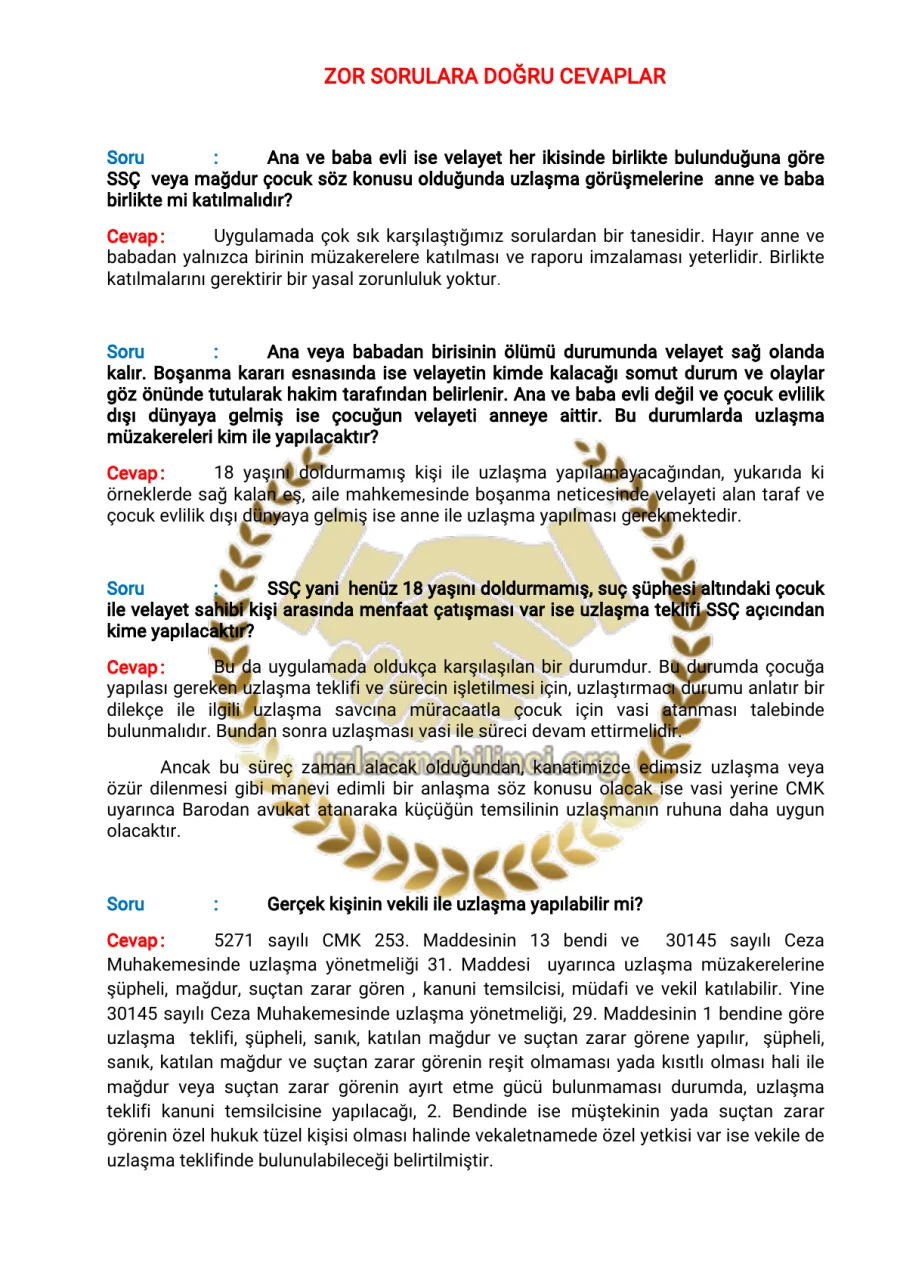 Zor Sorulara Doğru Cevaplar kapak görseli
