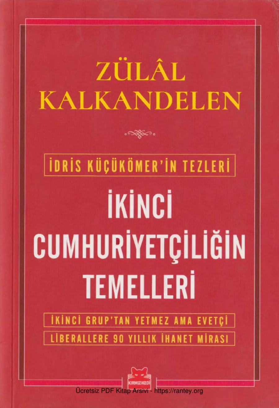Zülal Kalkandelen İkinci Cumhuriyetçiliğin Temelleri kapak görseli