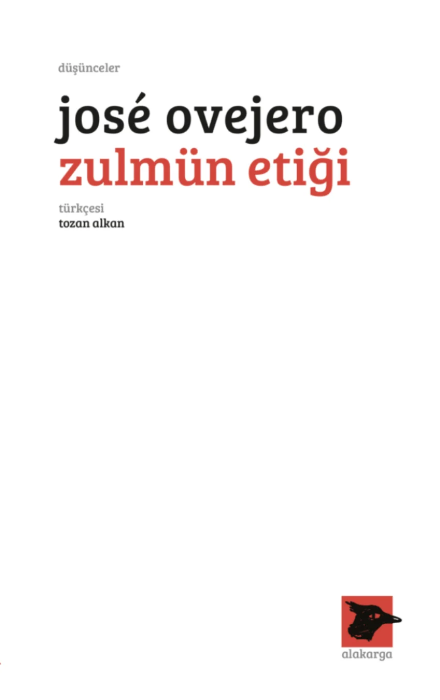 Zulmün Etiği kitap kapağı