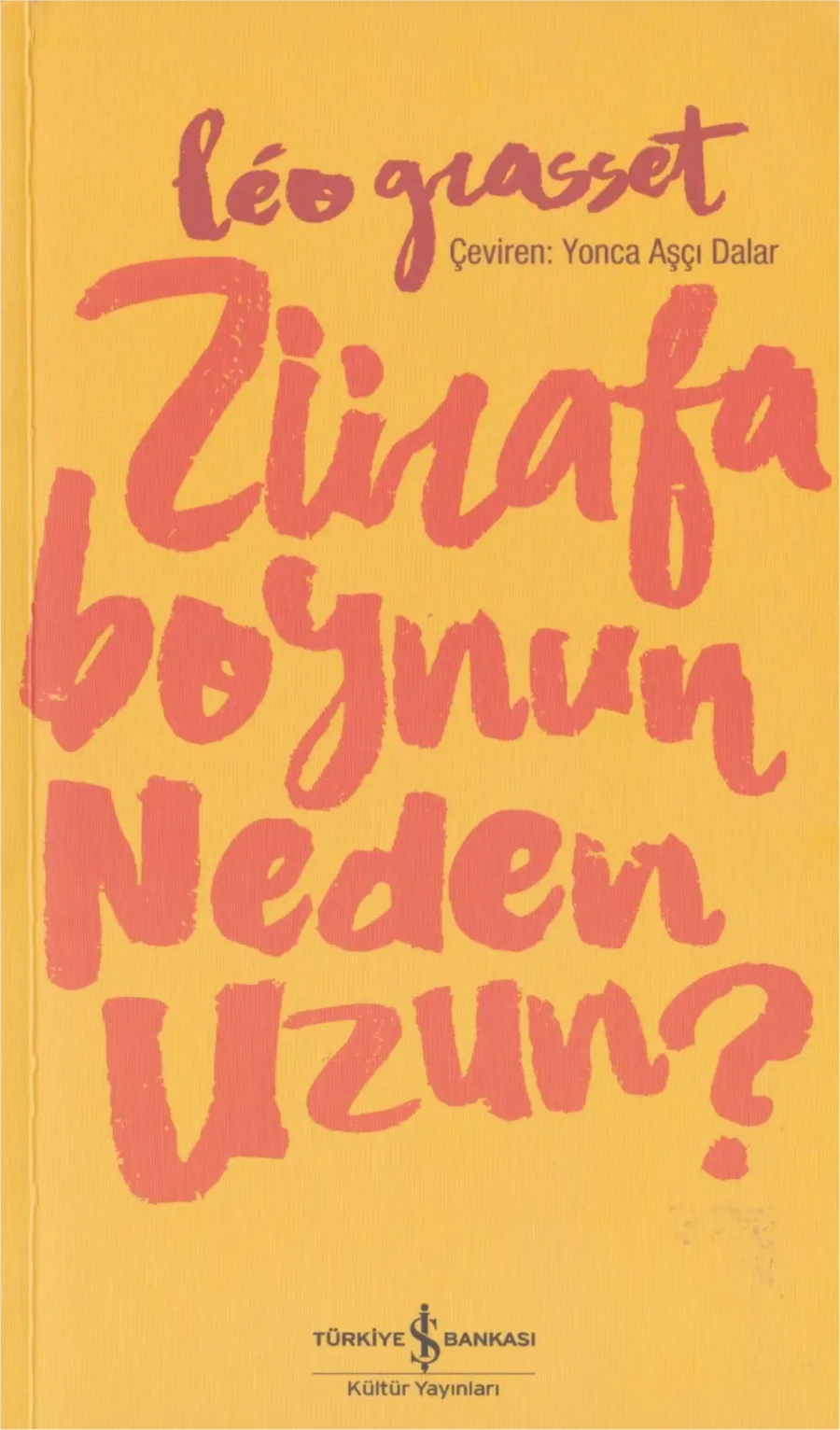 Zürafa Boynun Neden Uzun? kapak görseli