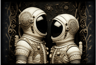 The image below was generated using the prompt shared on this page. 